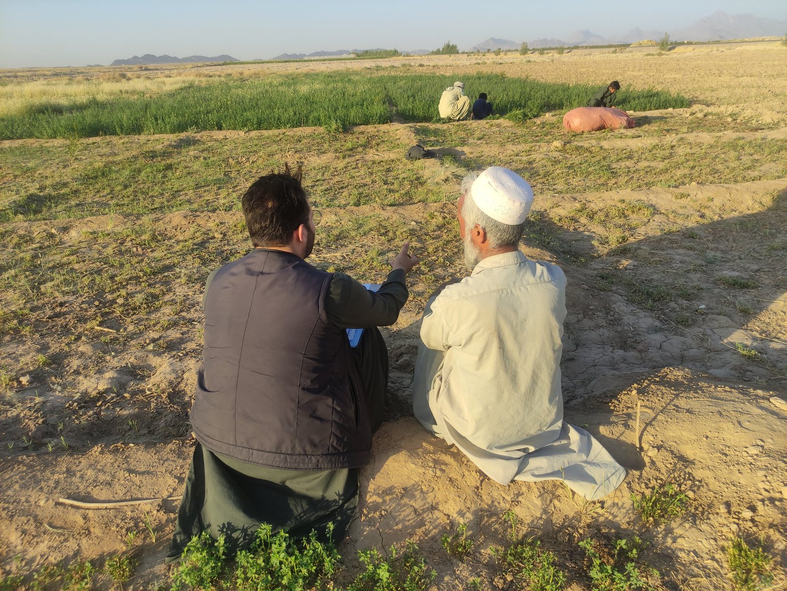 Climate vulnerability assessment fieldwork